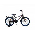 18" Велосипед ONIX-N18-2 (черно-синий)